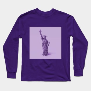 liberty surrealism Long Sleeve T-Shirt